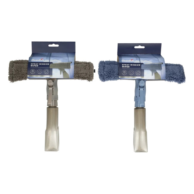 CleanRite Spray Window Wiper – Grijs of Blauw