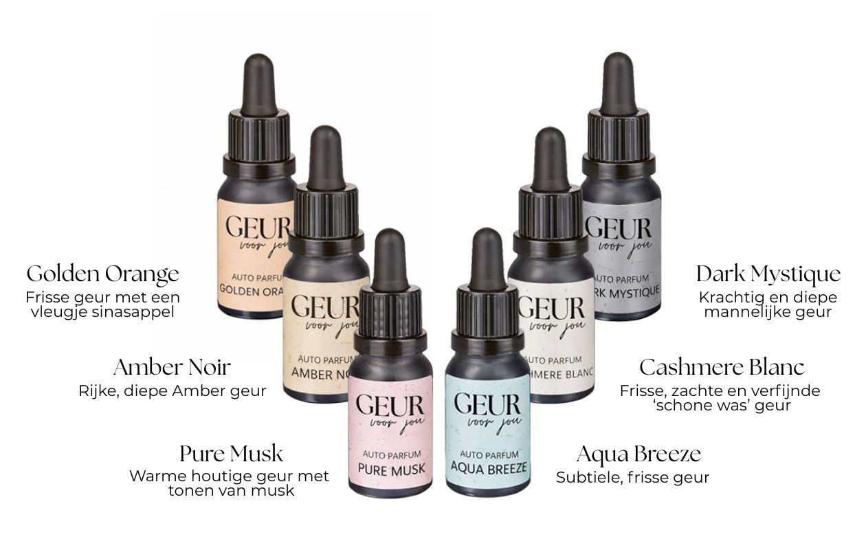 Autoparfum Geurset Pure Musk