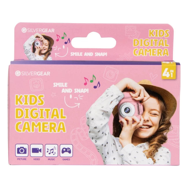Silvergear Kids Digital Camera – Roze of Blauw