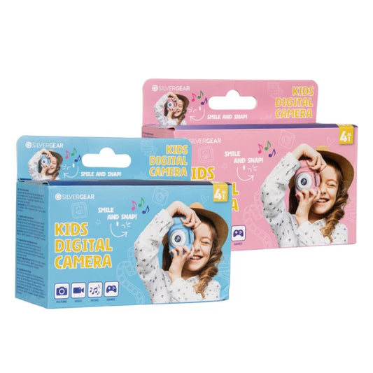 Silvergear Kids Digital Camera – Roze of Blauw