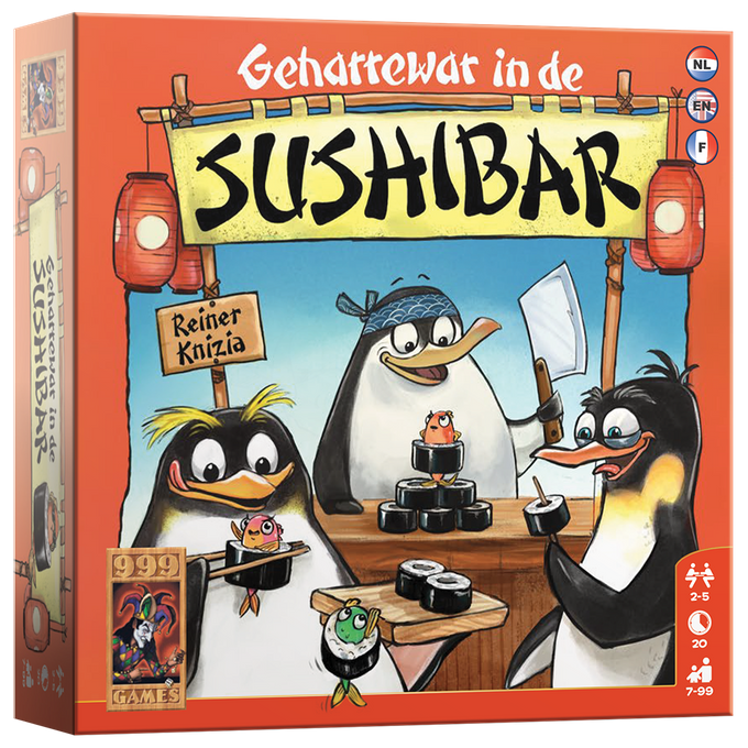 Geharrewar in de Sushibar - Dobbelspel