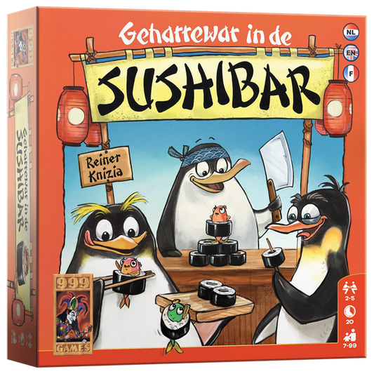 Geharrewar in de Sushibar - Dobbelspel