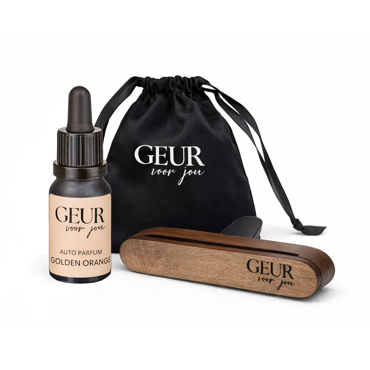 Autoparfum Geurset Golden Orange